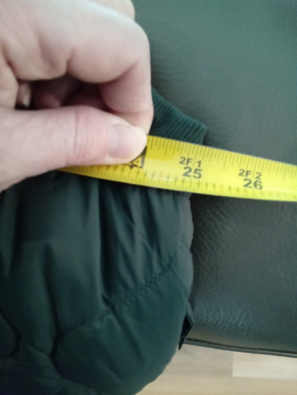 FLX PlusSz XXL Hunter Green Quilted Puffer Vest P2P25" Fall Fashion Winter Layer - Picture 11 of 15